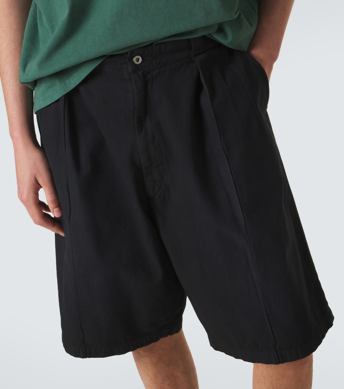 A.Presse Vintage cotton shorts