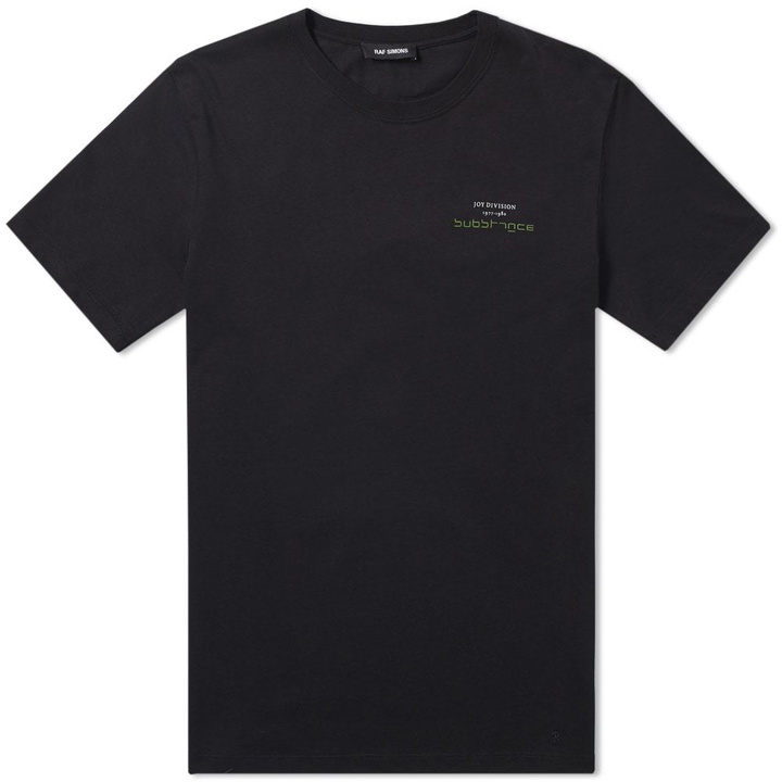 Photo: Raf Simons x Joy Division Substance Tee Black