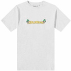 Butter Goods Men's Shrooms Logo T-Shirt in Ash Grey