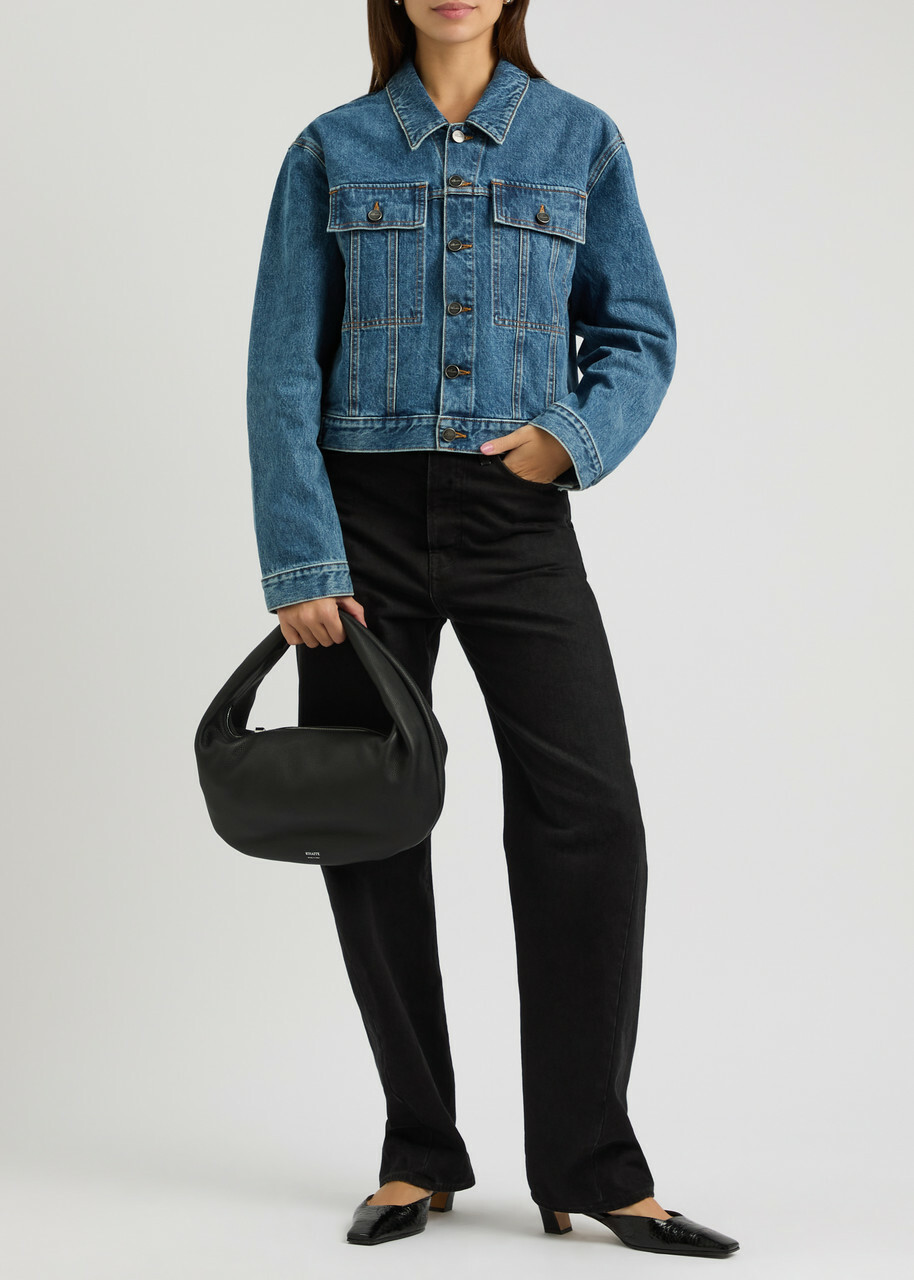 Khaite Saunder Faded Denim Jacket