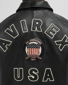 Avirex ICON JACKET Black Mens Bomber Jacket