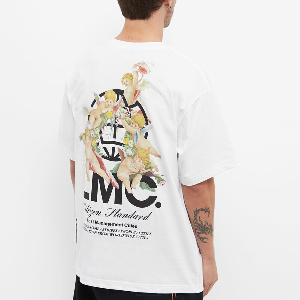 ★LMC★ ANGEL STRIPE TEE off white 0LM45STS704OFF ANGEL STRIPE TEE off white - LMC | 엘엠씨