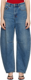 Ksubi Blue Barrel Jeans
