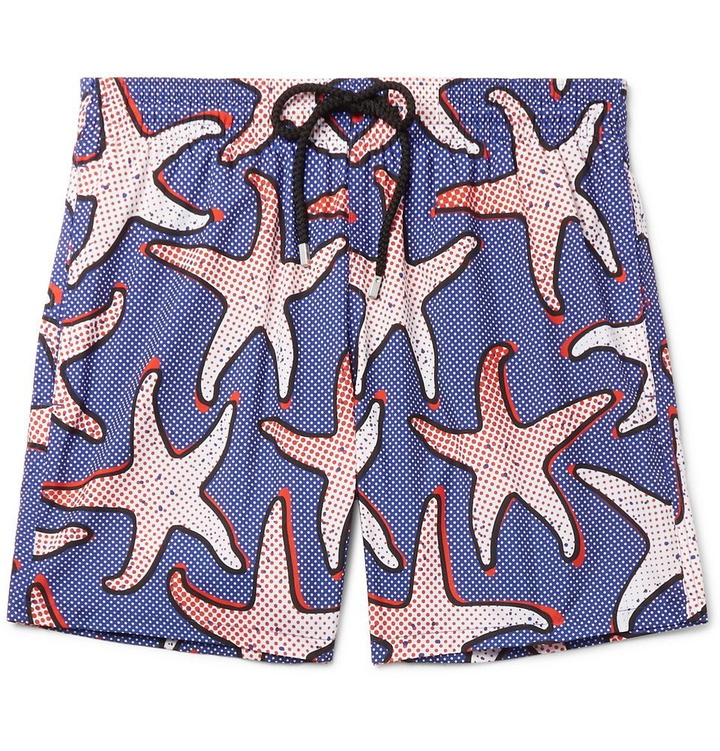 Photo: Vilebrequin - Mahina Mid-Length Printed Swim Shorts - Men - Navy