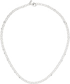 Hatton Labs Silver Diamond Cut Belcher Necklace