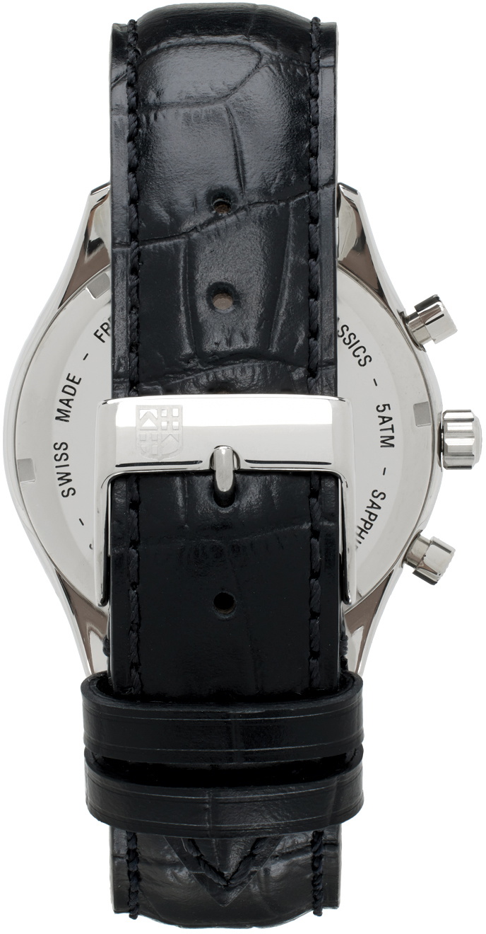 Frédérique Constant Black Classics Quartz Chronograph Triple Calendar Watch