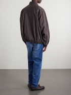 ssstein - Silk-Blend Satin Bomber Jacket - Brown
