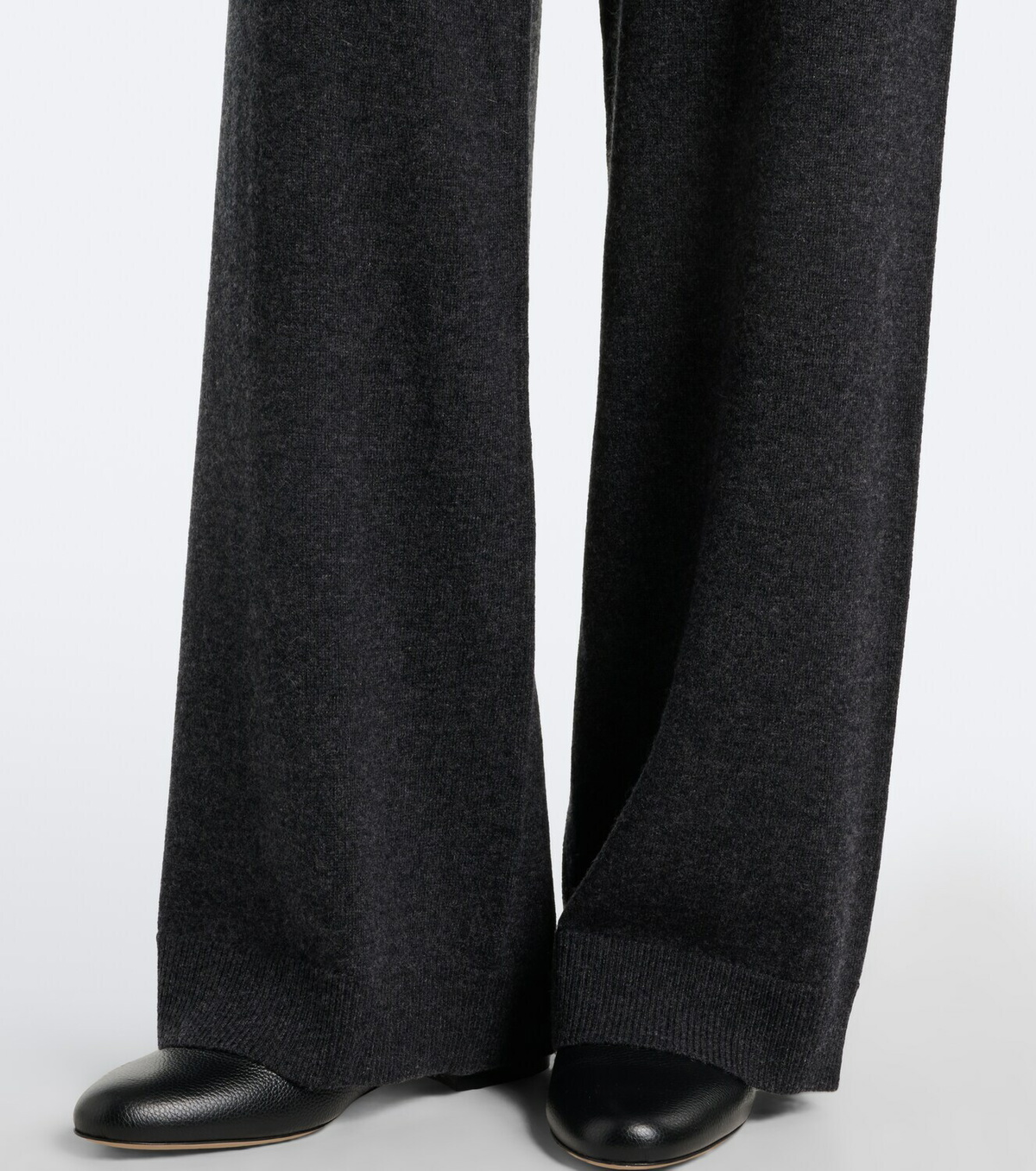 Jardin des Orangers Virgin wool and cashmere wide-leg pants
