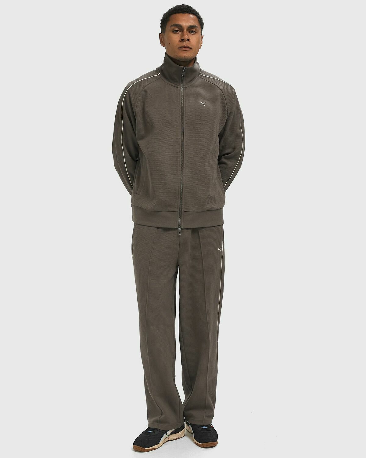 Puma T7 Track Pants M Brown Men