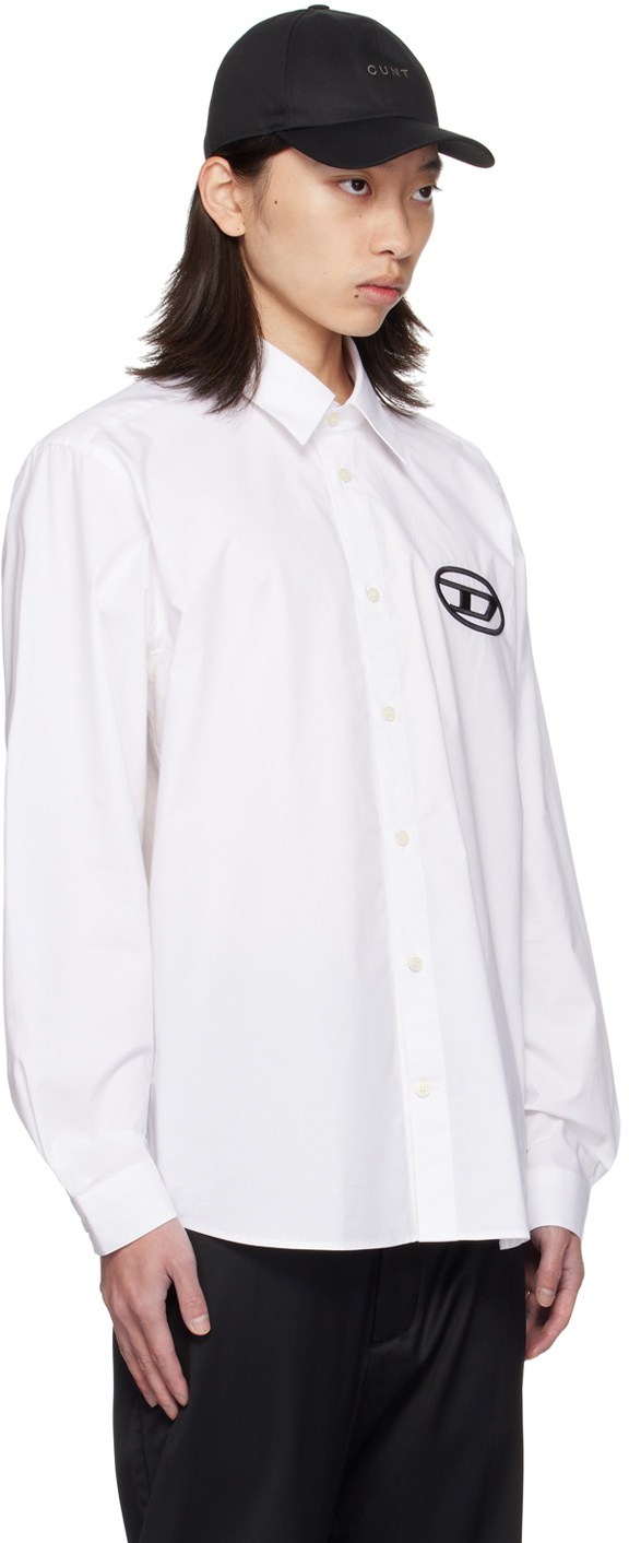 Diesel White S-Simply-D Shirt Diesel