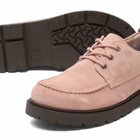 Birkenstock Men's Highwood Moc Lace Low in Pink Clay Suede