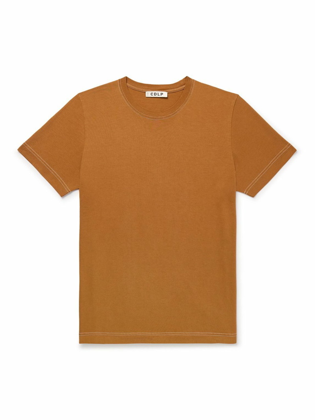 Photo: CDLP - Lyocell and Pima Cotton-Blend Jersey T-Shirt - Orange