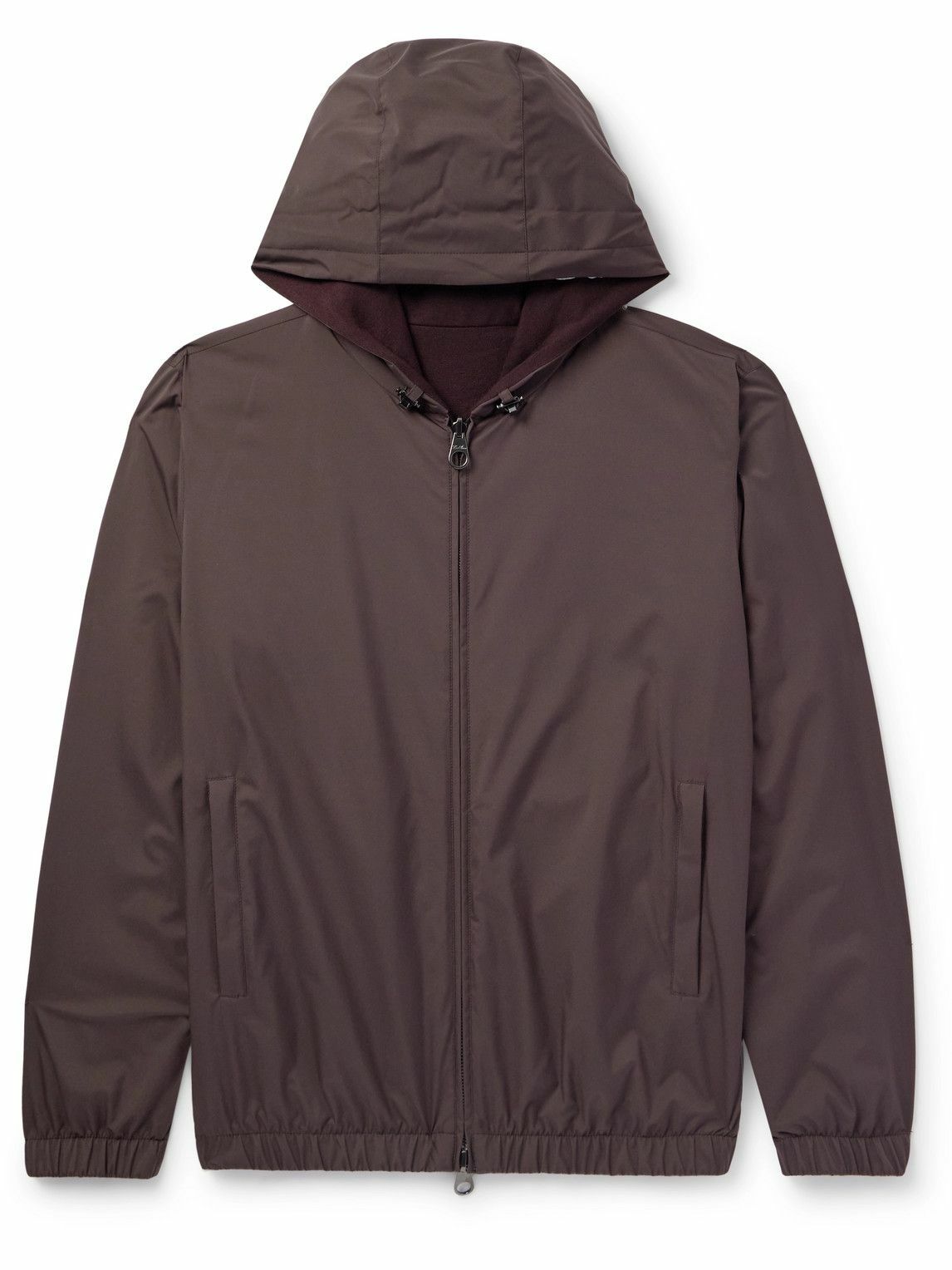 Loro Piana - Reversible Storm System® and Cashmere Zip-Up Hooded