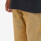 A Bathing Ape Women's Overdye Work Pants in Orange