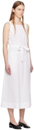 Max Mara Leisure White Panfilo Midi Dress