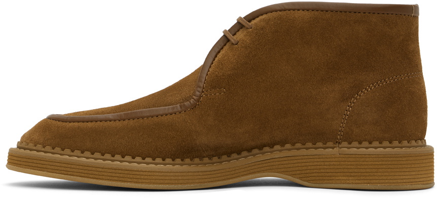 A.P.C. Brown Preppy Desert Boots