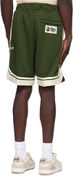 BAPE Green Drawstring Shorts