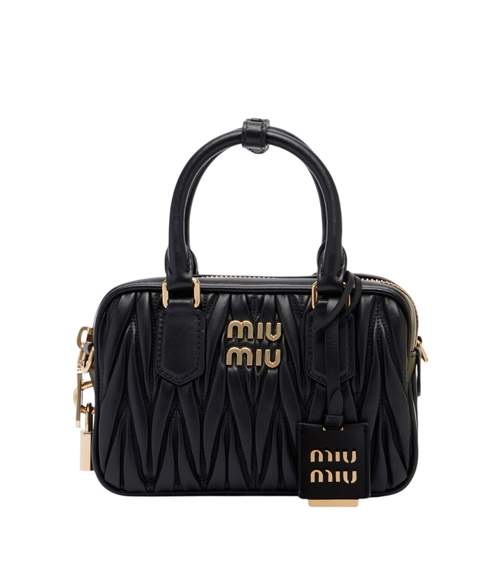 Photo: Miu Miu Arcadie matelassé leather top-handle bag