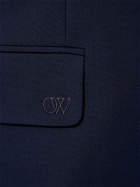 OFF-WHITE Buckleup Wool Blend Slim Jacket