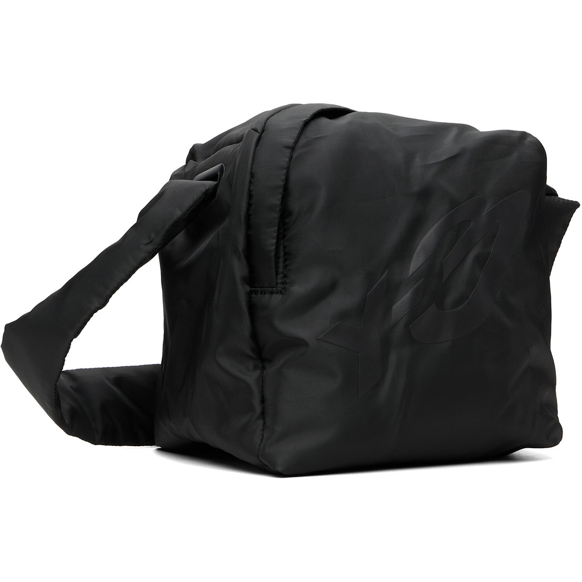 Y-3 Black Padded Crossbody Shoulder Bag