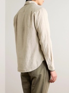 Mr P. - Linen Shirt - Neutrals