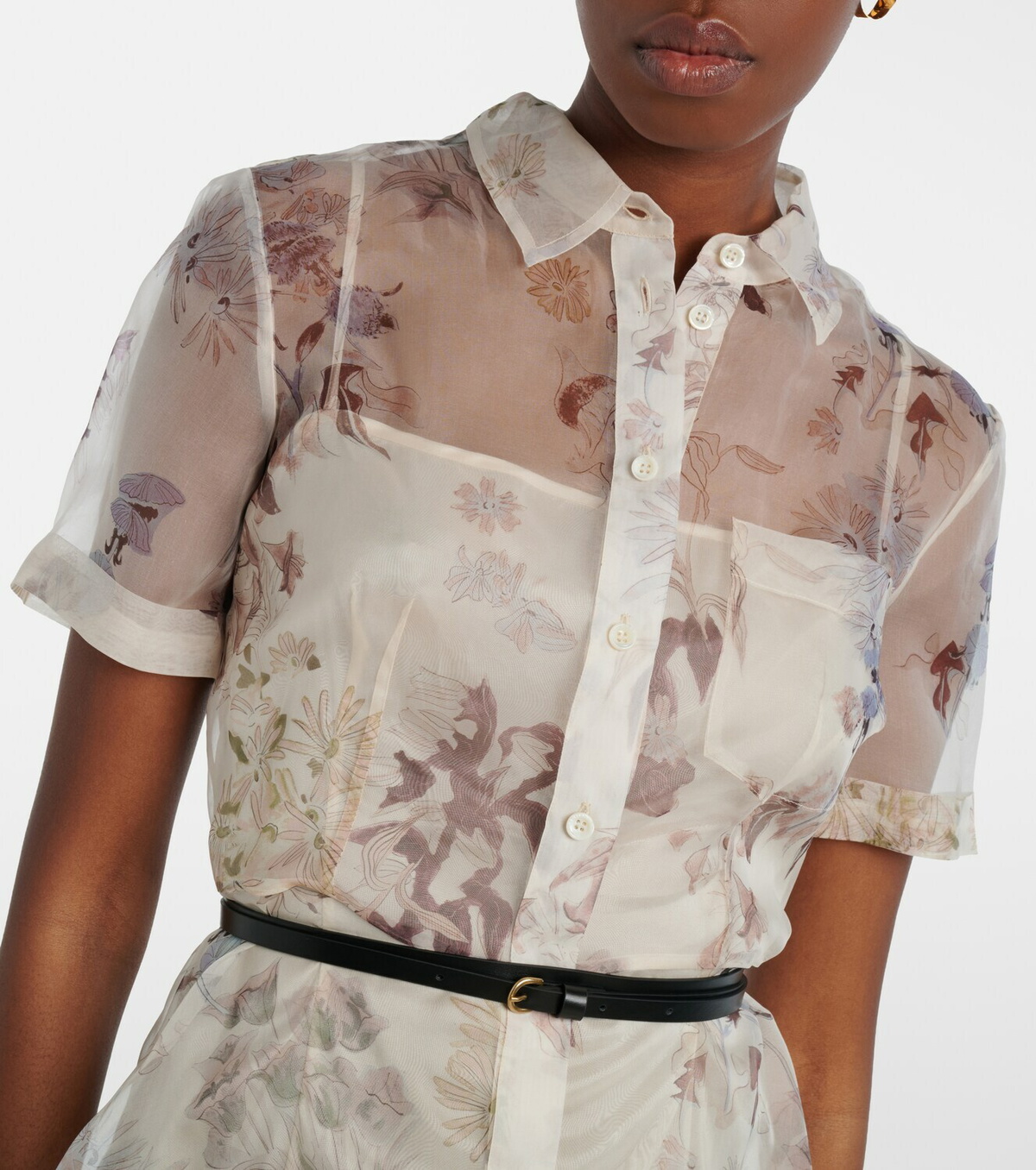 Altuzarra Kiera floral silk midi dress