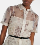 Altuzarra Kiera floral silk midi dress