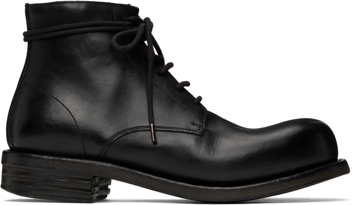 A Diciannoveventitre Black Classic 06M Ankle Boots