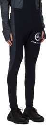 Acne Studios Black Logo Leggings