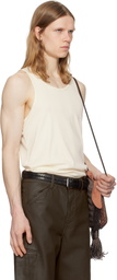 LEMAIRE Off-White Cotton Tank Top