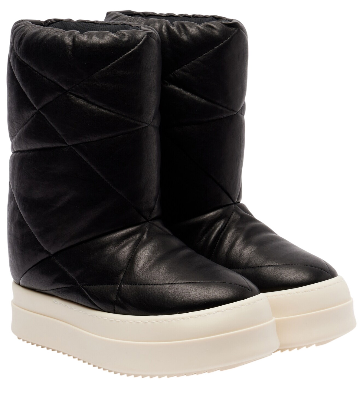 Rick Owens Lunar Tractor shearling ankle boots Rick Owens