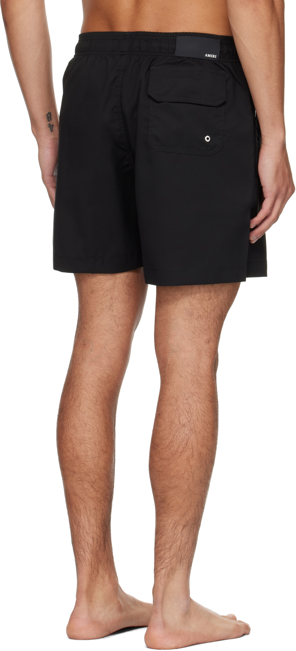 AMIRI Black 'Club Amiri' Swim Shorts