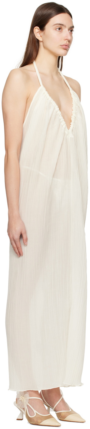 BITE Off-White Parchment Maxi Dress