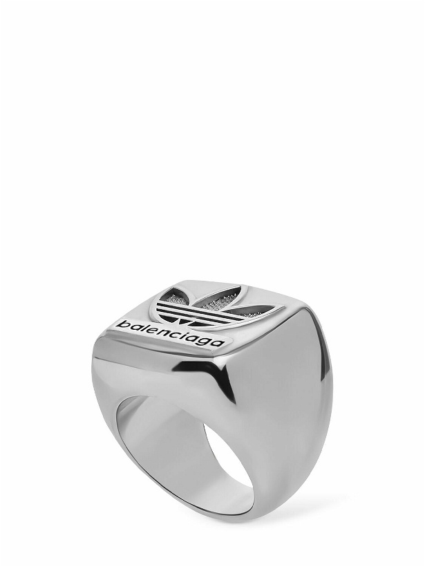 Photo: BALENCIAGA - Adidas Sterling Silver Ring