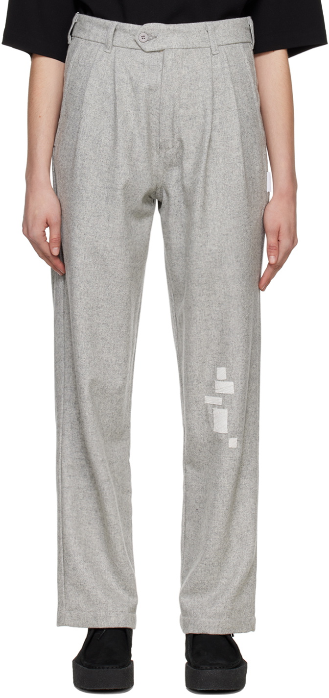 Saintwoods Gray Patch Trousers