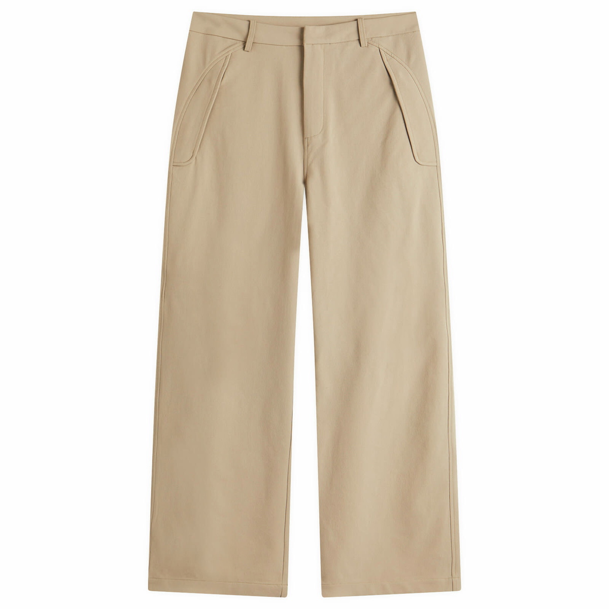 Hiking Patrol Men's Lightweight Soft Shell Trousers in Light Beige
