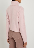 Paige Viviana Roll-neck Knit Jumper Pink