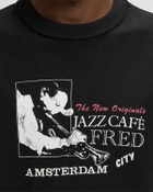 The New Originals JAZZ CAFE TEE Black Mens Shortsleefe