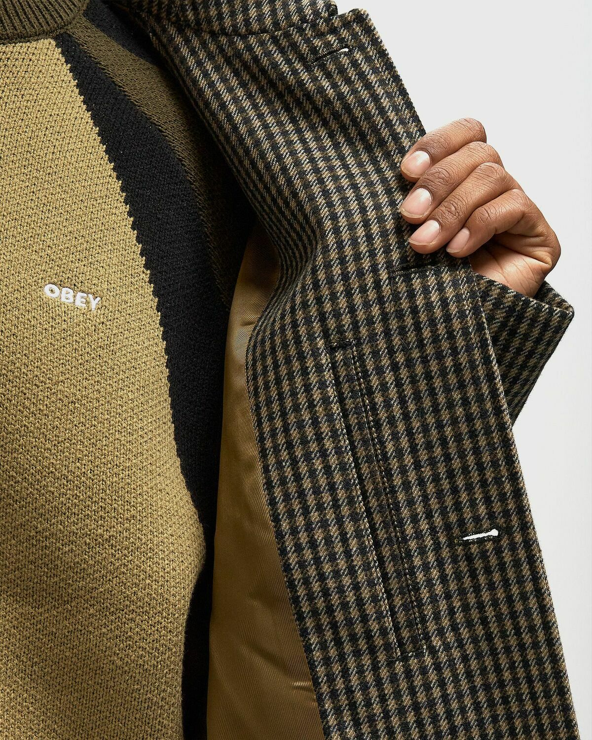 A.P.C. MAC PAUL JACKET Brown Mens Coat A.P.C.