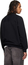 Givenchy Black 'GIVENCHY' Patch Sweatshirt