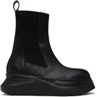 Rick Owens DRKSHDW Black Beatle Abstract Boots