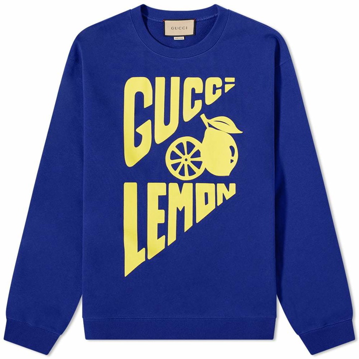 Photo: Gucci Lemon Crew Neck Sweat