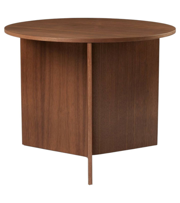 Photo: Hay Slit Small walnut side table