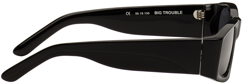 BONNIE CLYDE Black Big Trouble Sunglasses Bonnie Clyde