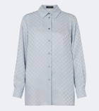 Gucci GG silk jacquard shirt