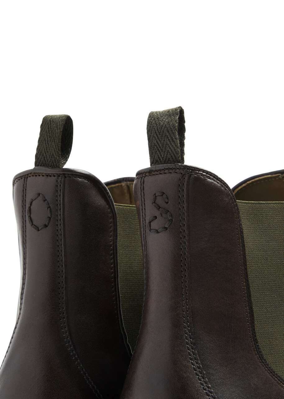 Oliver Sweeney Andante Leather Chelsea Boots Brown