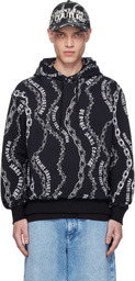 Versace Jeans Couture Black Chain Couture Hoodie