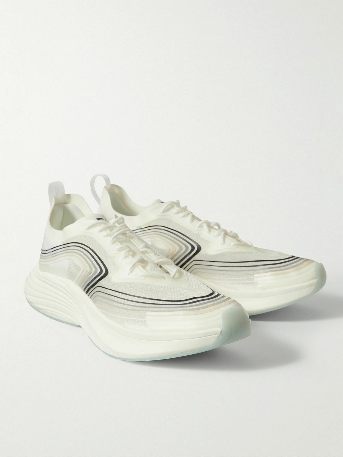 APL Athletic Propulsion Labs - Streamline Rubber-Trimmed Ripstop Sneakers - White