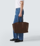 The Row Marlo 17 leather tote bag