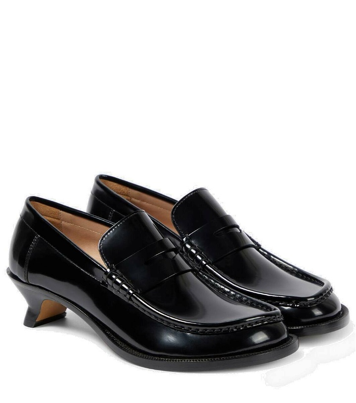 Photo: Loewe Campo leather loafer pumps